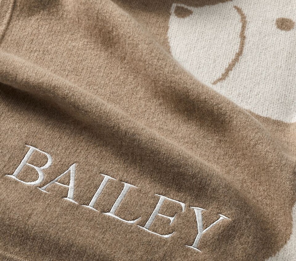 Cashmere Bear Baby Blanket Pottery Barn Kids UK